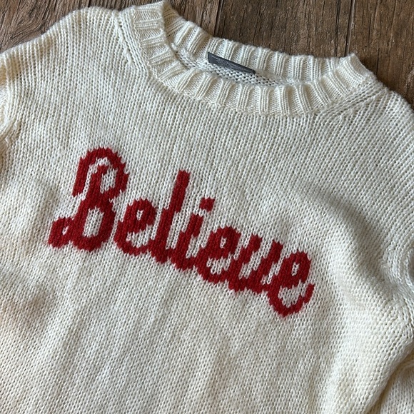 Wooden Ships Believe mohair wool blend Sweater M/L - Picture 2 of 5